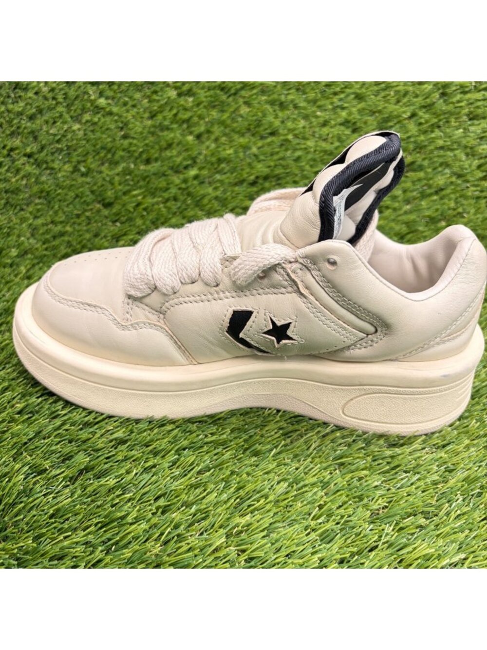 Converse Rick Owens X Drkshdw Turbowpn Low Womens Size 6 Athletic Shoes Sneakers - Picture 2 of 9